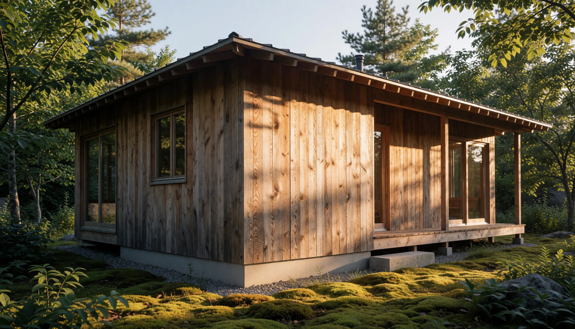 Photo éditoriale pour Eco Bois Confort : Guide Complet pour un Habitat Écologique et Confortable